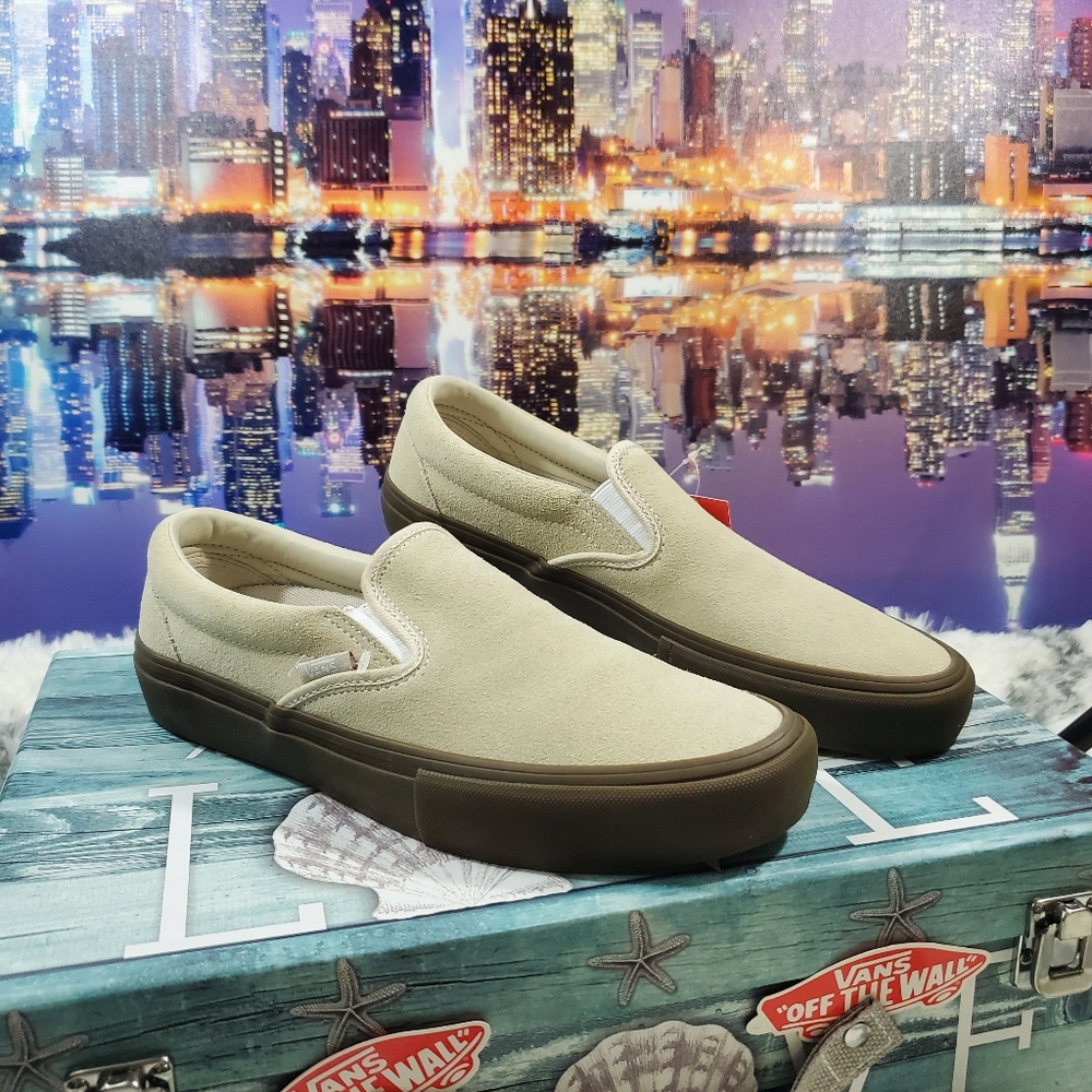 Vans Oatmeal Gum Slip-on 😋 - Picture 7 of 12